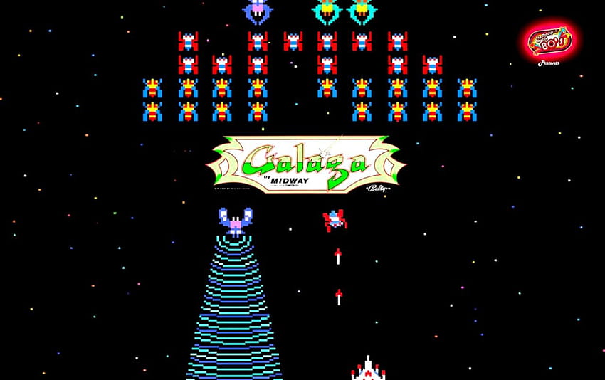 galaga 80s game