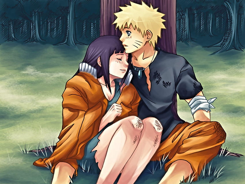 Naruto ama a Hinata ·① fondo de pantalla