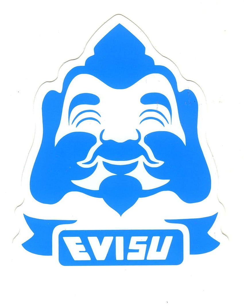 Evisu Logo Print Crewneck T-shirt in Purple for Men | Lyst