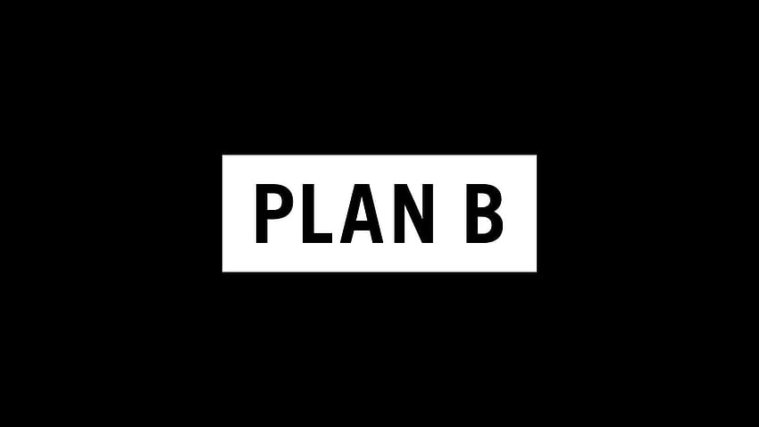 plan b logo HD wallpaper