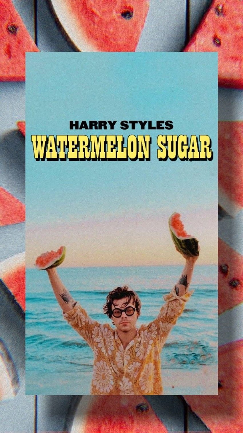 watermelon sugar high album cover HD phone wallpaper