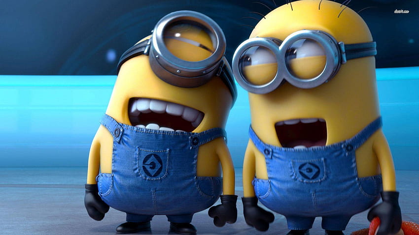 Despicable Me 2 Laughing Minions HD wallpaper
