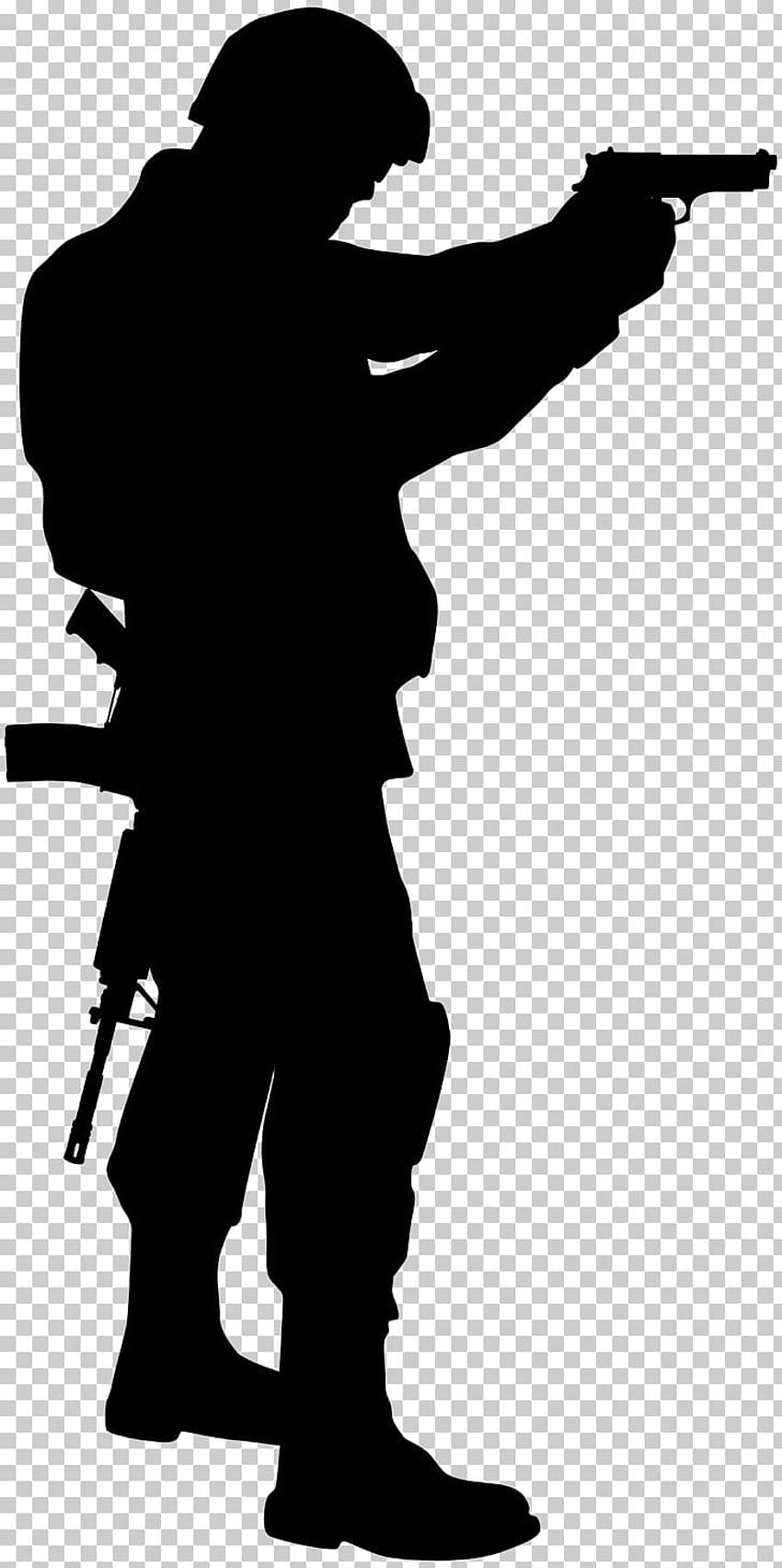 Soldier Silhouette PNG, Clipart, Army, Black And White, Clipart, Clip Art, PNG HD phone wallpaper