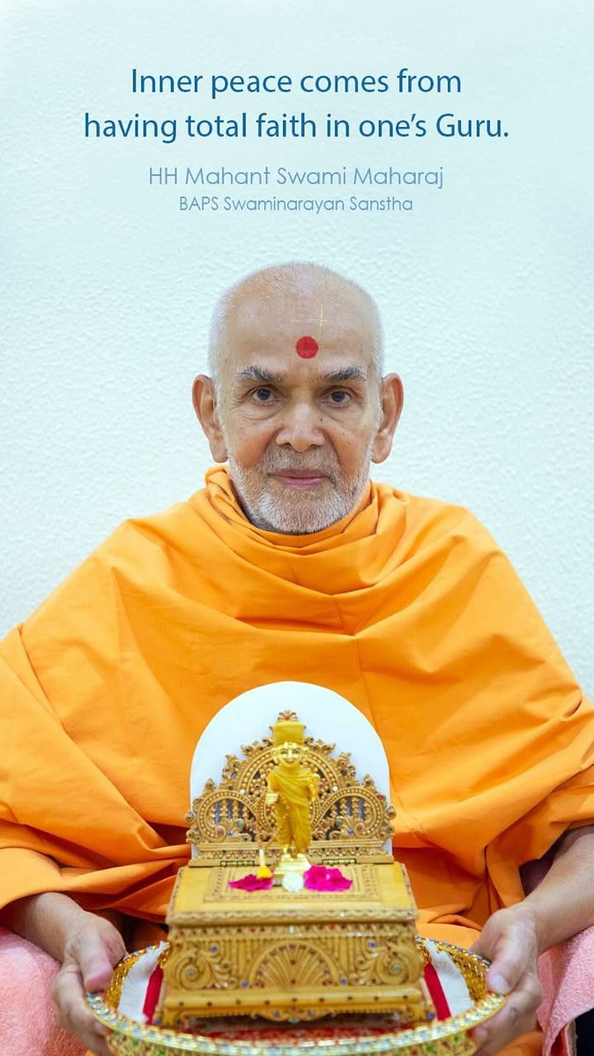 320 Mahant Swami Maharaj วอลล์เปเปอร์โทรศัพท์ HD