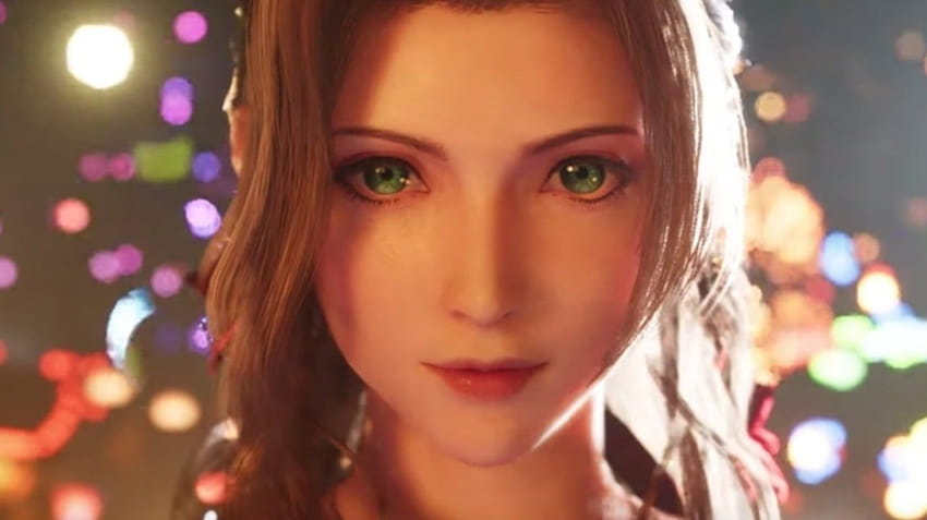 ใหม่ Final Fantasy 7 Remake หน้าจอ Spotlight Aerith's Powerful, aerith Final Fantasy 7 Remake วอลล์เปเปอร์ HD