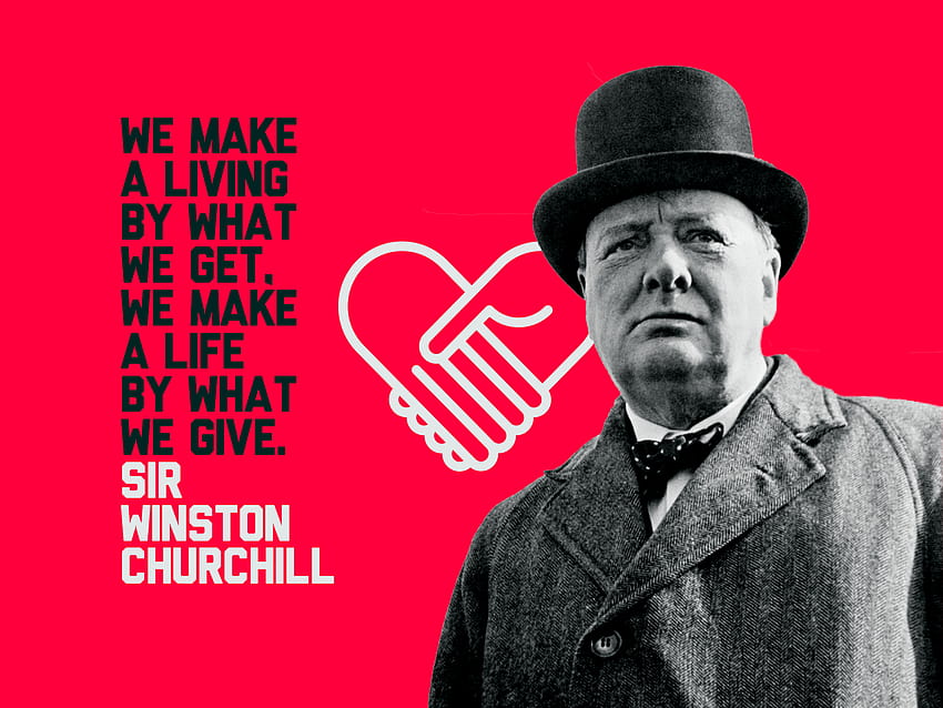 Group of Winston Churchill Inspirational HD wallpaper