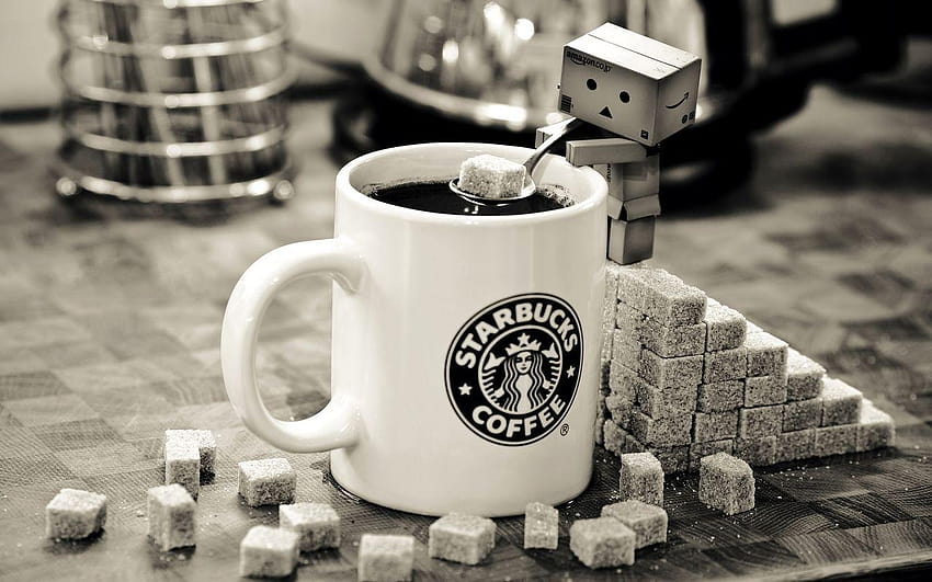 Starbucks Coff, tła, kawa starbuck Tapeta HD
