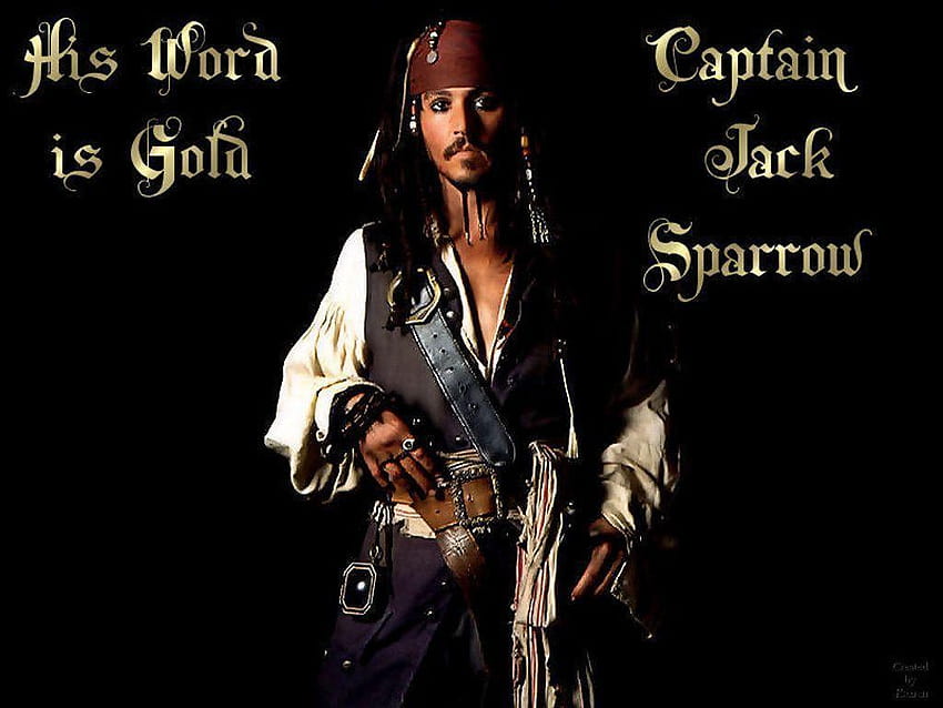Captain Jack Sparrow HD wallpaper