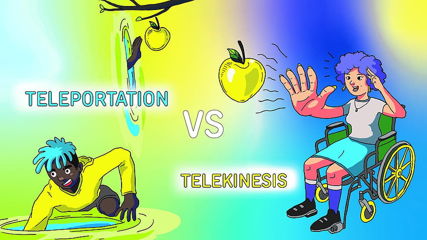 Teletransportación vs. Telequinesis fondo de pantalla | Pxfuel