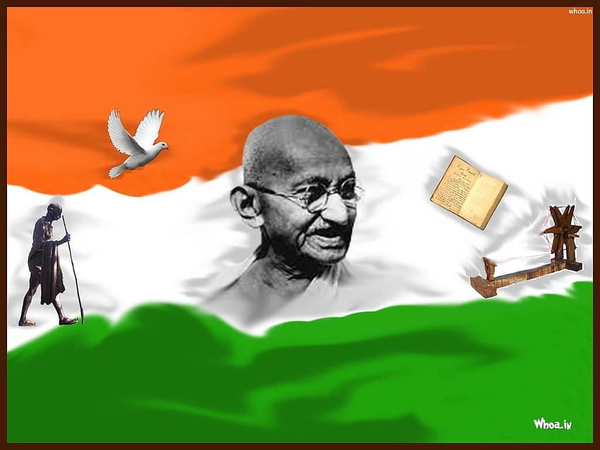 Mahatma Gandhi dom Fighter Of India, indian dom fighters HD wallpaper