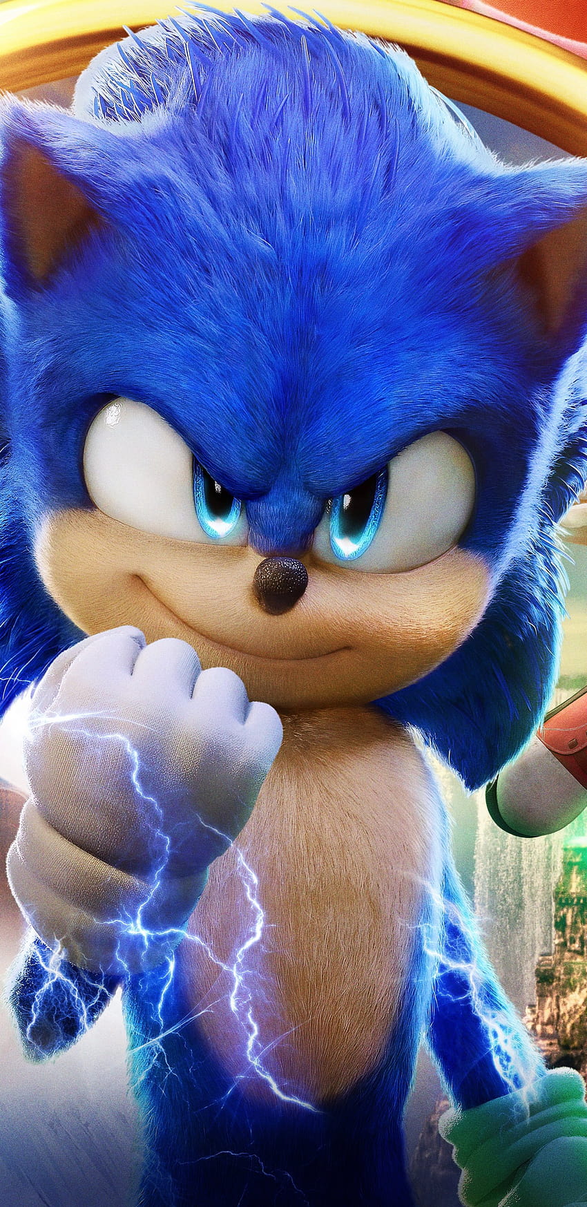 Film Sonic The Hedgehog 2, Poster zu Sonic The Hedgehog 2 2022 HD-Handy-Hintergrundbild