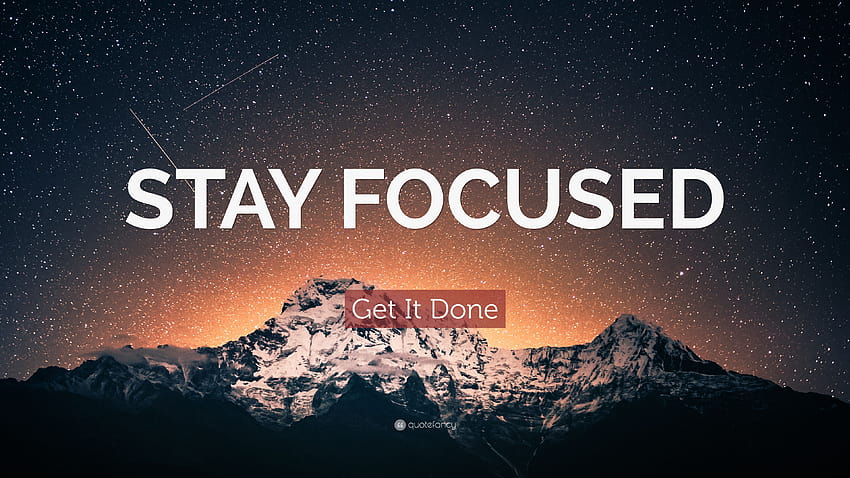 Focus Quotes, achieve HD wallpaper