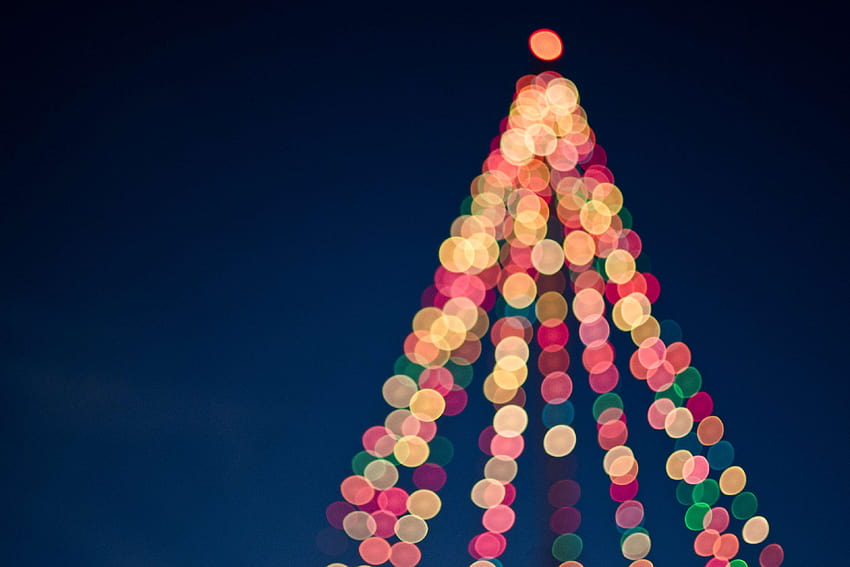 563201 arte, borrado, embaçado, bokeh, brilhante, natal, decoração de natal, decorações de natal, luzes de natal, árvore de natal, colorida, colorida, desenhar, iluminado, luzes, feliz natal, árvores de natal brilhantes papel de parede HD
