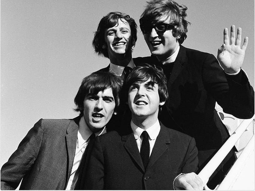 The Beatles John Lennon George Harrison Ringo Starr, Paul McCartney Tapeta HD