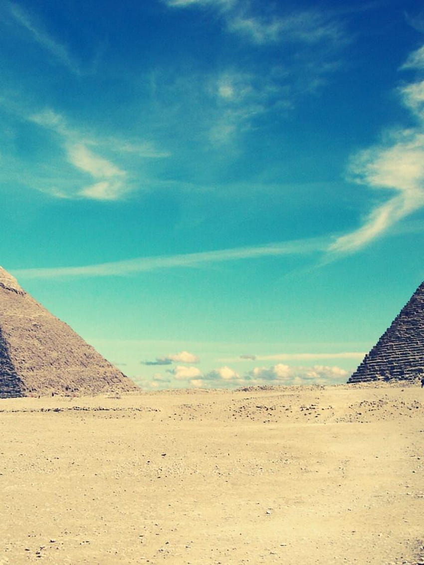768x1024 エジプトのピラミッド Ipad、ピラミッドの図 HD電話の壁紙