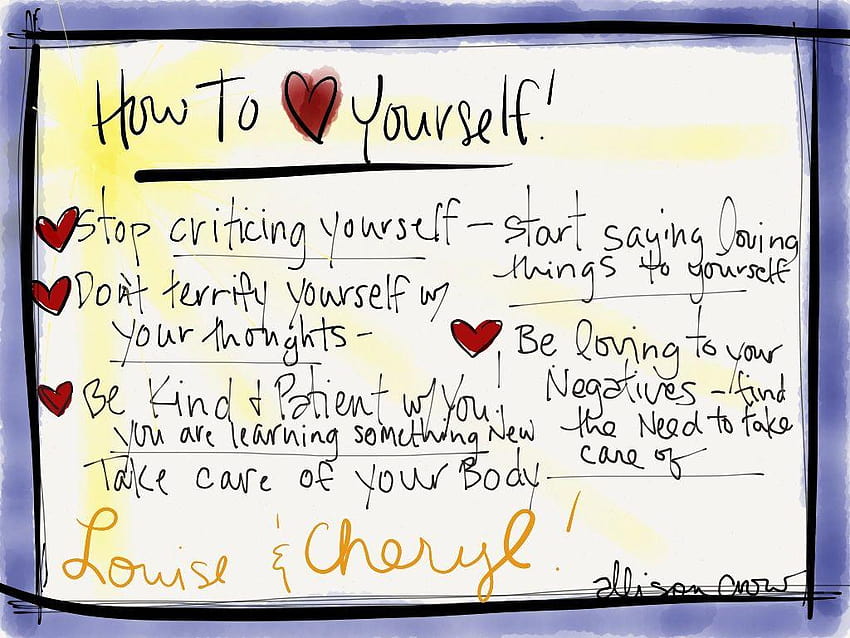 How to Love Your Self with Louise Hay Cheryl Richardson HD wallpaper