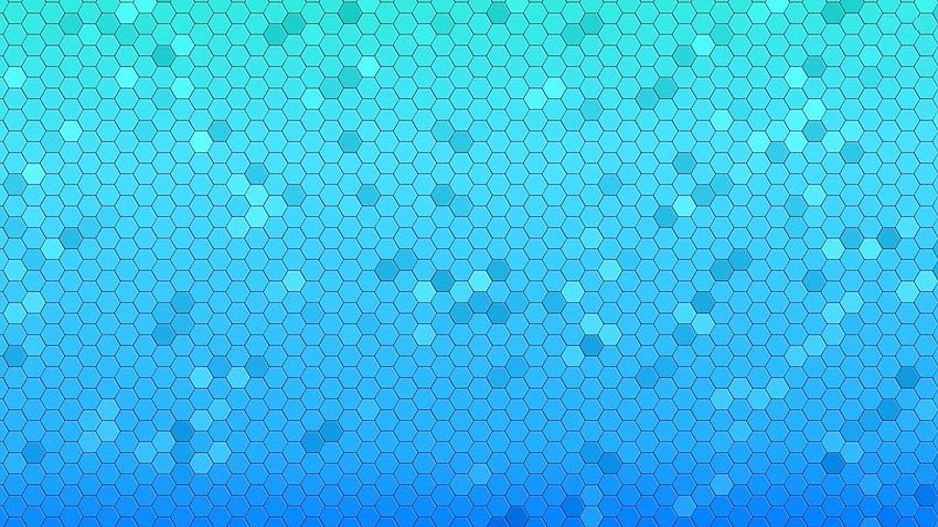 blaue Kohlefaser-Wabenmuster abstrakt HD-Hintergrundbild