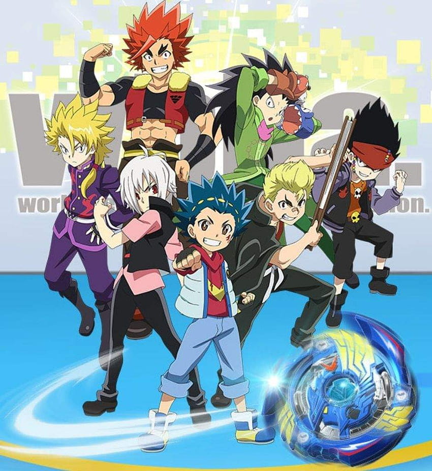 ตัวละคร Beyblade Burst ทุกคน beyblade ระเบิด de la hoya วอลล์เปเปอร์โทรศัพท์ HD