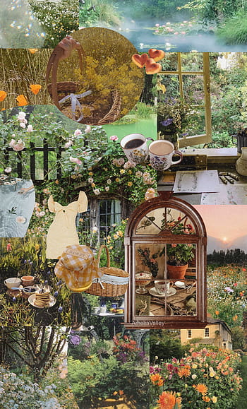 Download Aesthetic Cottagecore Collage Wallpaper  Wallpaperscom