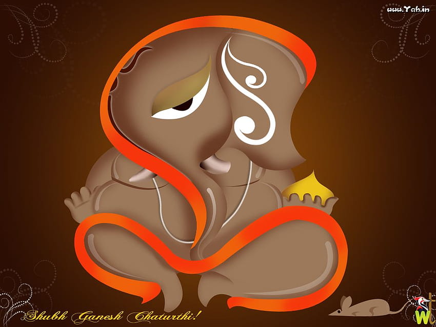 May Lord Ganesha Bring Happiness And Prosperity HD wallpaper