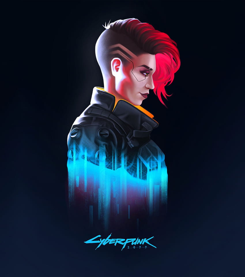 2200x2480 Cyberpunk 2077 Female V Minimalist 2200x2480 Resolution , Games , and Backgrounds, cyberpunk 2077 minimalist HD phone wallpaper