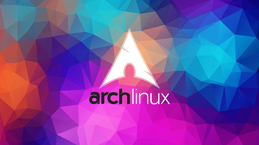 Arco Linux Colorato... Sfondo HD