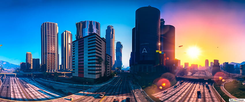 Grand Theft Auto V: Los Santos, gta-Rollenspiel HD-Hintergrundbild