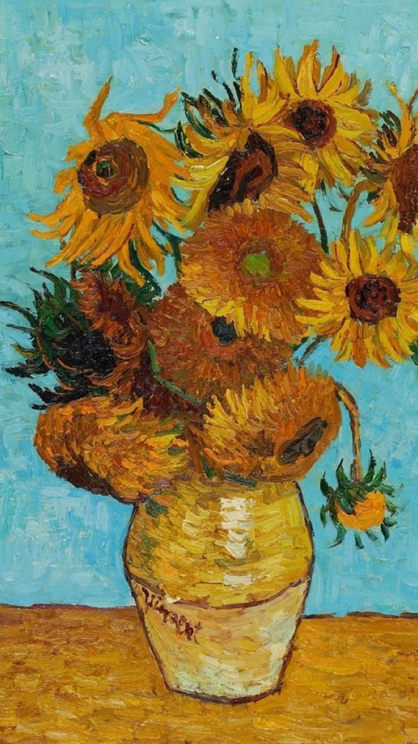 Van Gogh Sunflowers Iphone, iphone van gogh HD phone wallpaper
