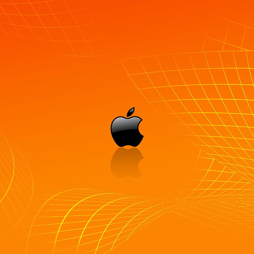 4 iPhone naranja fondo de pantalla del teléfono