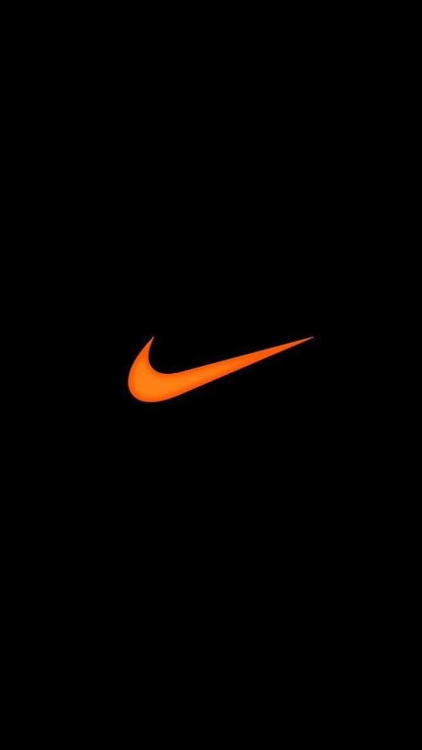 Nike naranja y negro Descubre más Nike negro, Nike, logotipo de Nike. https://www.kolpaper/8…, Nike naranja fondo de pantalla del teléfono