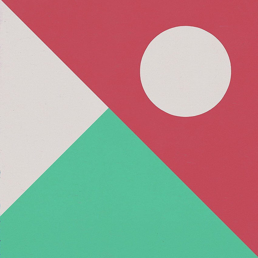 Tycho Art Poster Music Cover Branco Vermelho Verde Ilustração Arte iPad, azul-petróleo e ipad estético geométrico rosa Papel de parede de celular HD