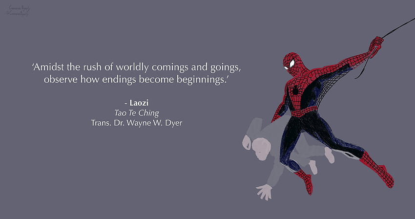 spiderman love quotes