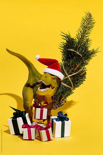 Seamless Christmas Pattern Dinosaur Text Hohoho Stock Vector Royalty Free  1439733755  Shutterstock