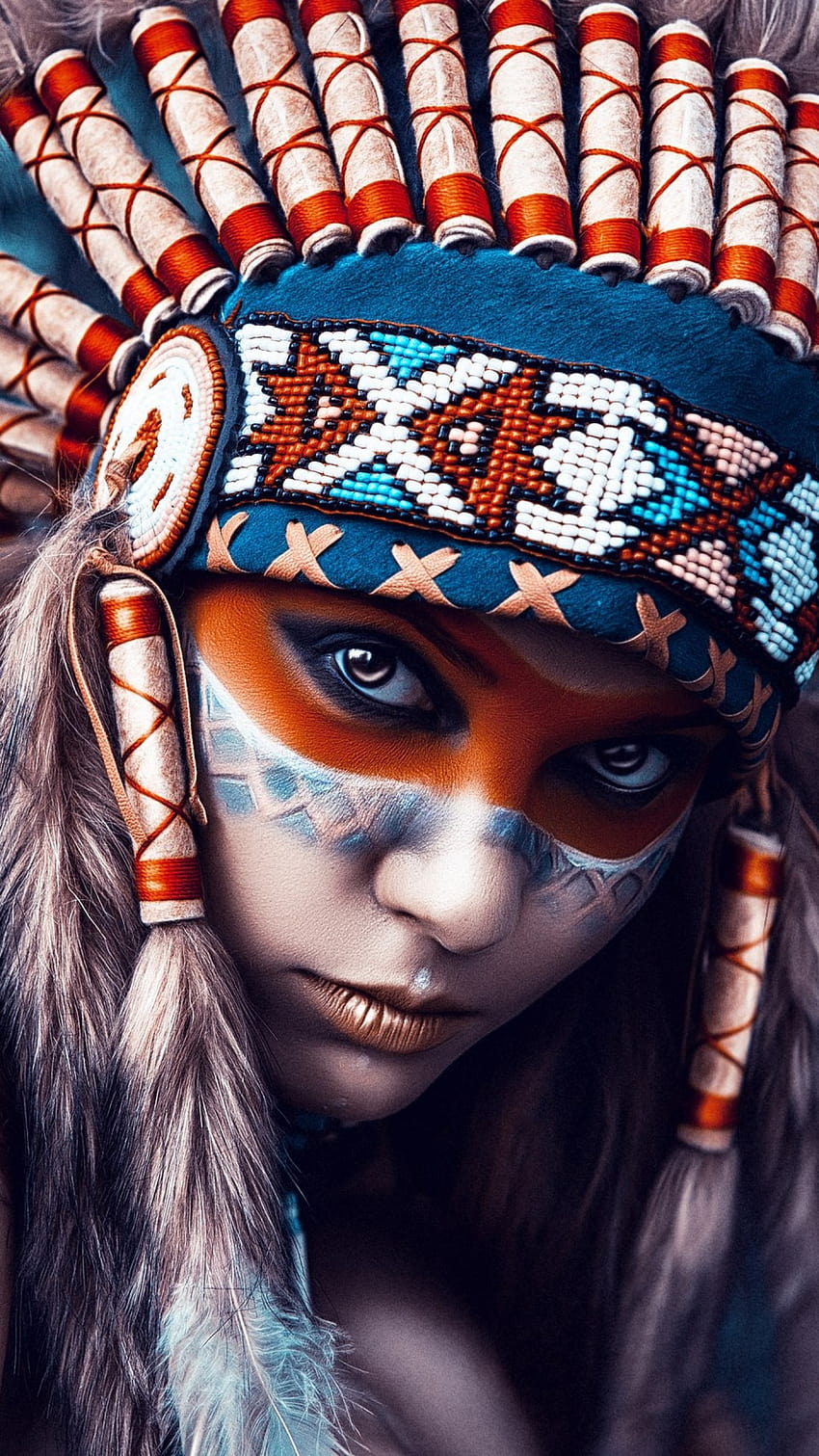 Native American Women Art, native american art HD phone wallpaper