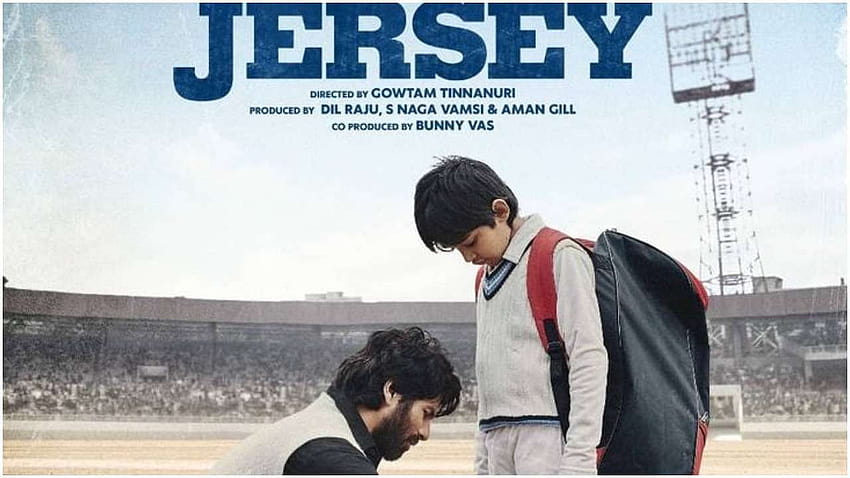 Jersey: Neues Poster von Shahid Kapoors Film veröffentlicht, Schauspieler wird als Vater gesehen, Shahid Kapoor Jersey-Film HD-Hintergrundbild