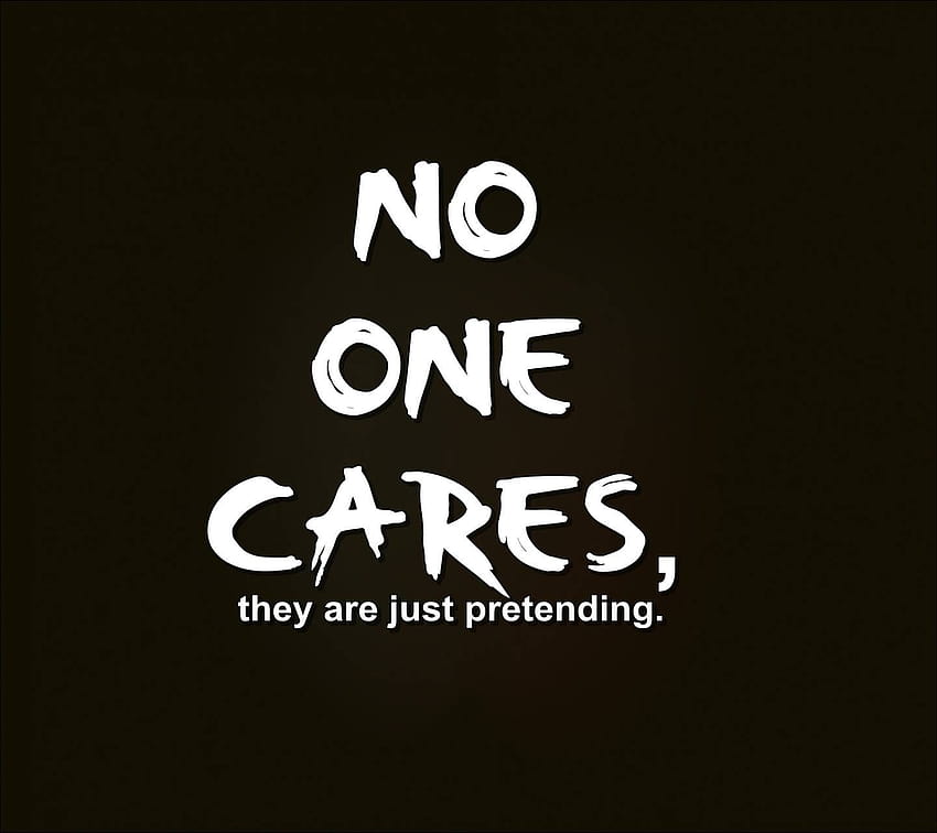 no one cares by __JULIANNA__, who cares HD wallpaper