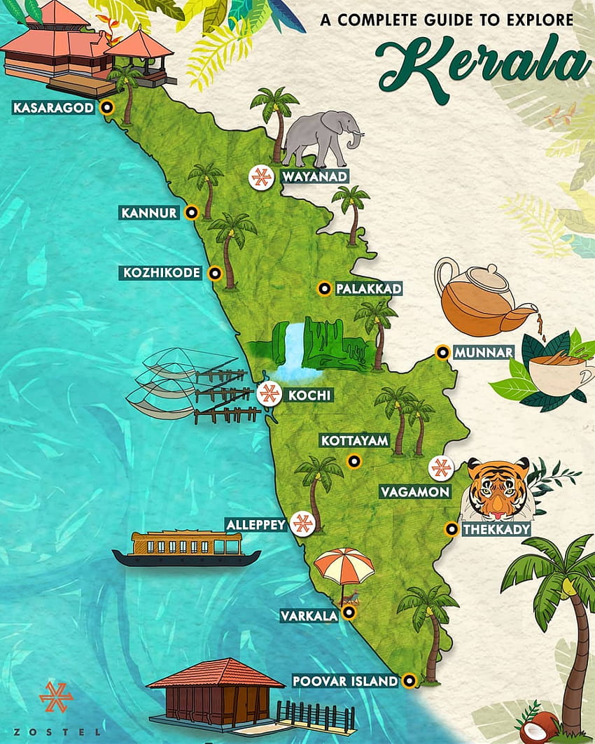 Desktop   310 Homeland Ideas Kerala Map 