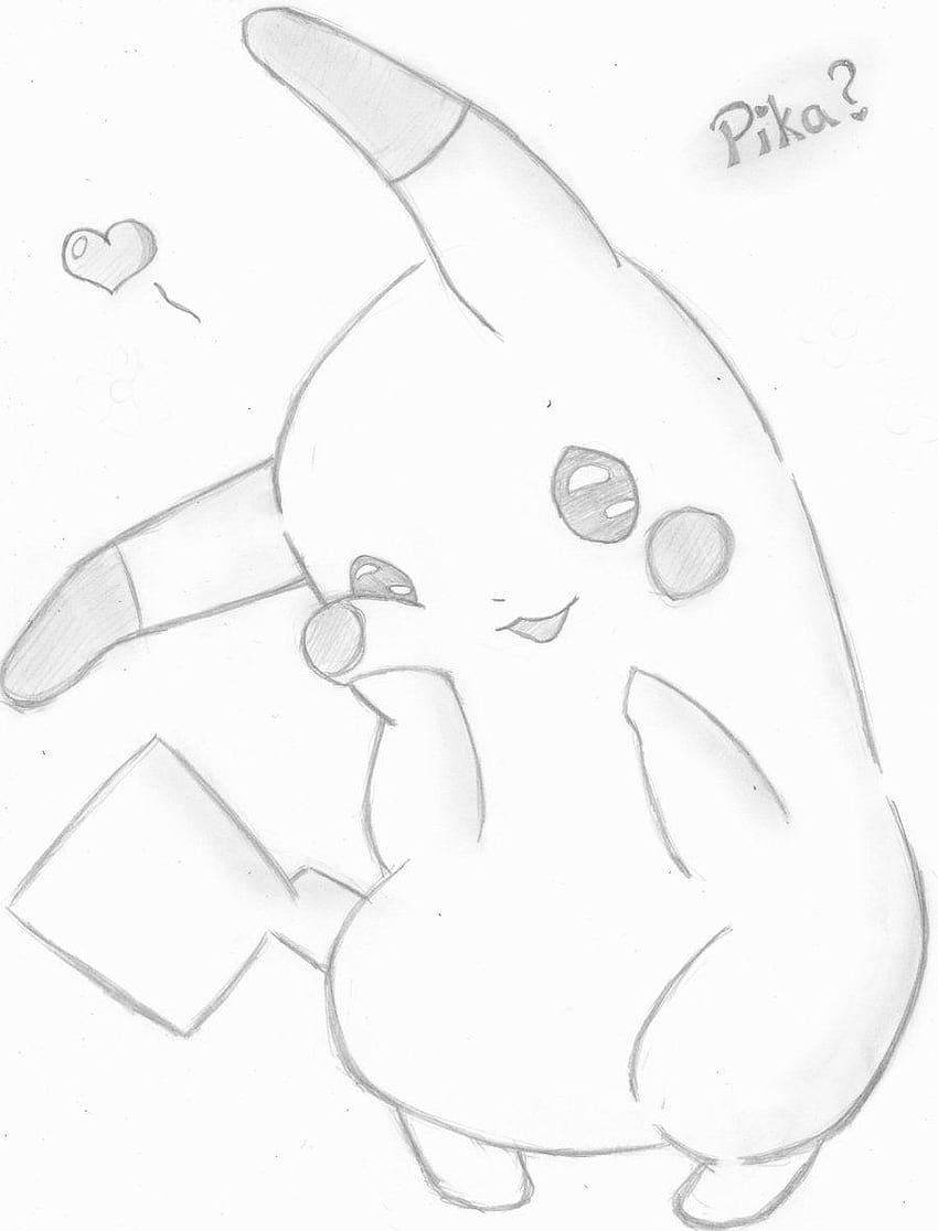 Draw Baby Pikachu Easily: Step-by-Step Tutorial Guide - Colouringspace