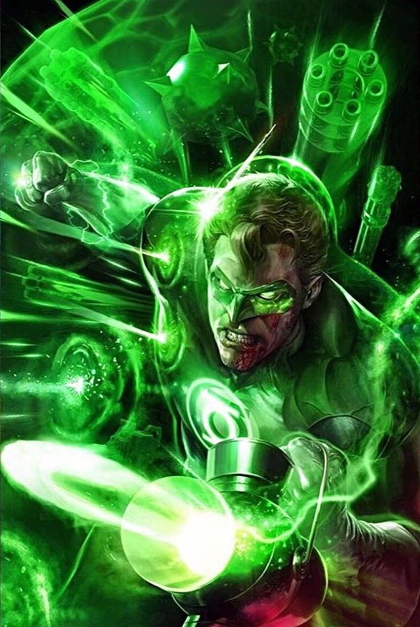 Francesco Mattina The Green Lantern variant cover, green lantern aliens HD phone wallpaper