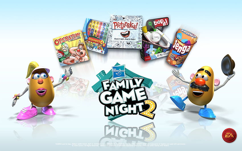 Video, game, potato, family, night, games, backgrounds HD wallpaper