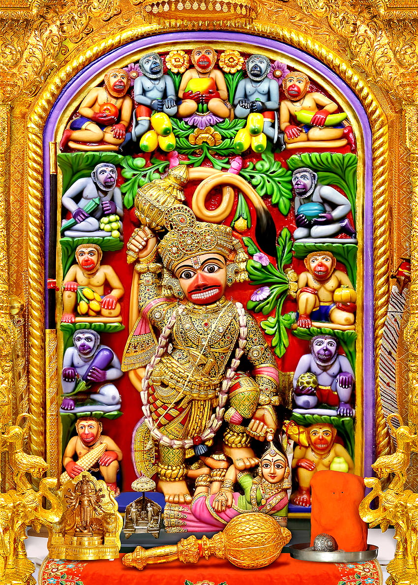Marble Kastbhanjan Dev Hanuman Statue, Packaging Type : Wooden box, Size :  Customised at Rs 21,000 / piece in Jaipur