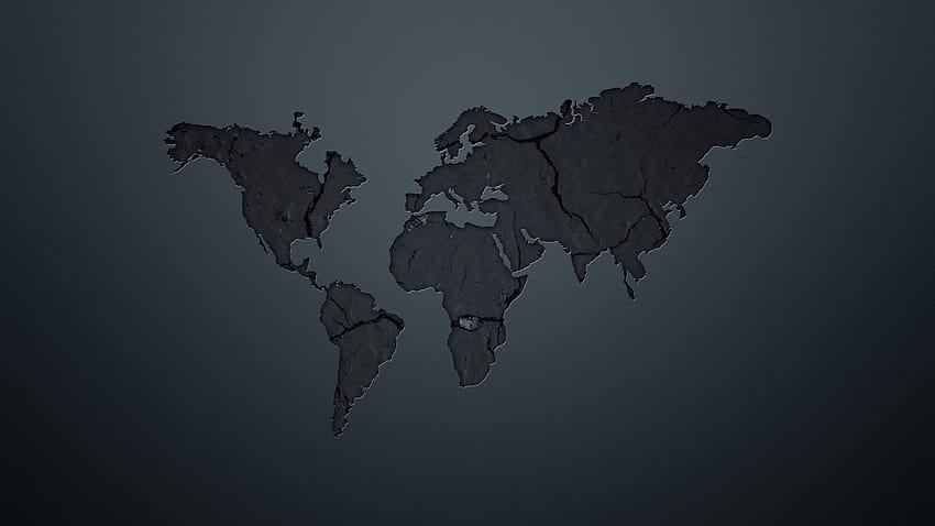Best 4 Grey World on Hip, minimalist world map HD wallpaper