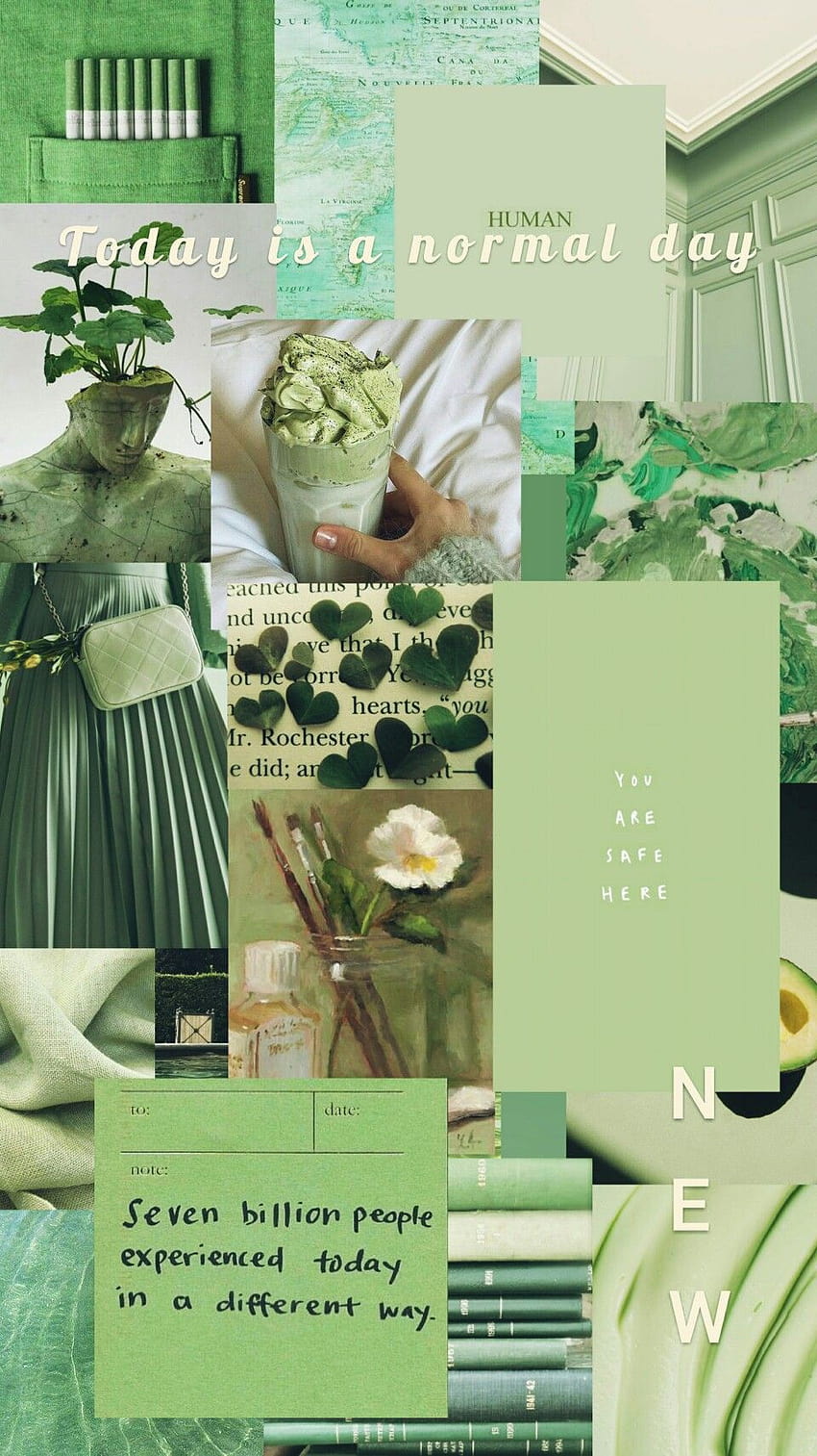 Green Aesthetic posted by Michelle Simpson, spring aesthetic green HD ...
