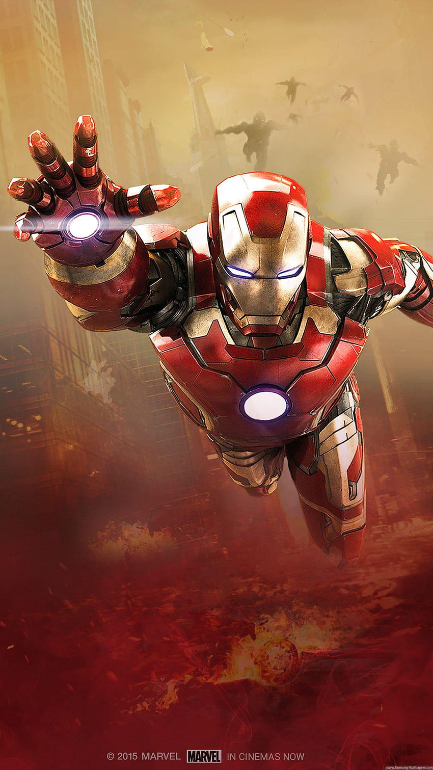 Iron Man di alta qualità Completo, uomo di ferro Sfondo del telefono HD