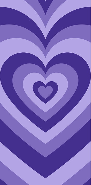 violet heart background