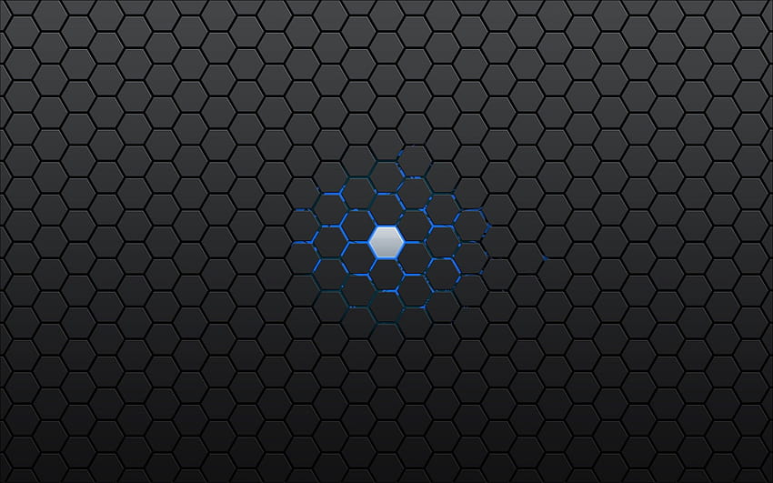: digital art, abstract, sky, artwork, symmetry, blue, hexagon, pattern, geometry, texture, circle, Android operating system, gray, point, design, line, mesh, screenshot, graphics, 1920x1200 px, computer , black and white, font HD wallpaper