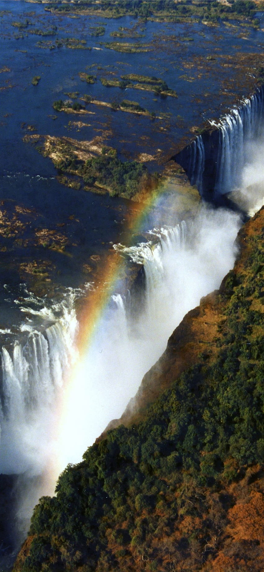 Victoria Falls Livingstone Zambia Zimbabwe iPhone 11, victoria falls zambia HD phone wallpaper