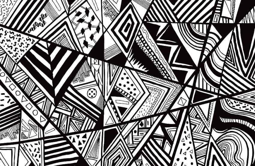 Black And White Abstract Drawings Black And White Aztec Backgrounds, background tumblr black and white HD wallpaper