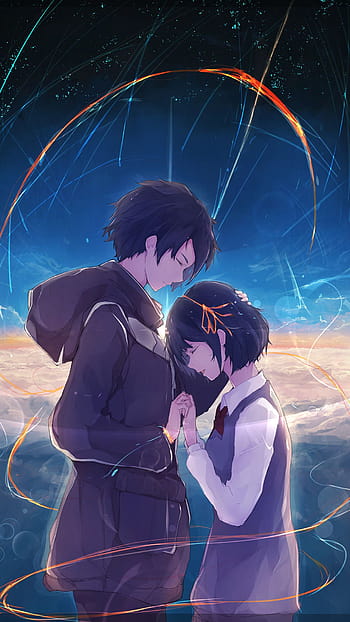 Anime holding hands HD wallpapers | Pxfuel
