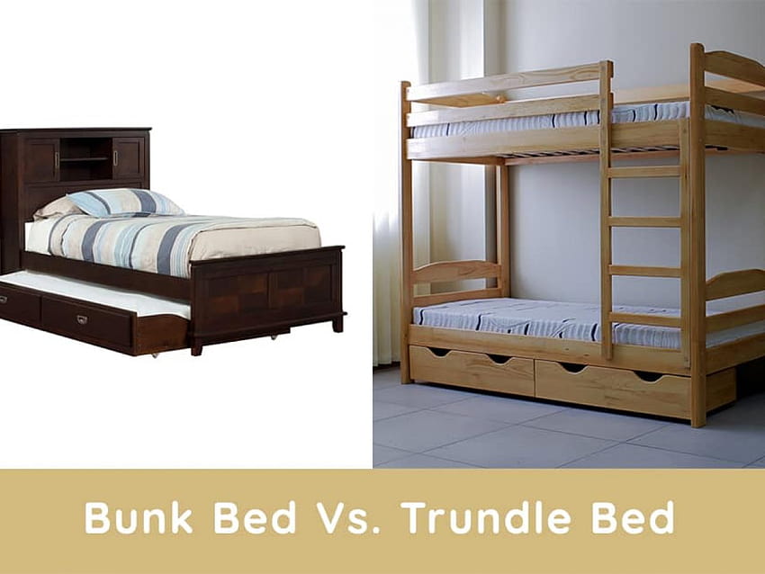 Bunk Bed Vs. Trundle Bed HD wallpaper